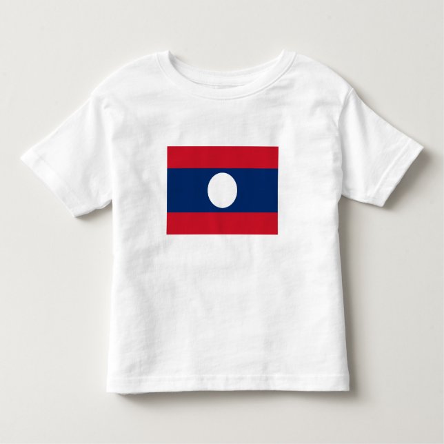 Laos Flag Kleinkind T-shirt (Vorderseite)