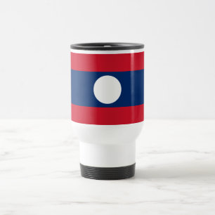 Laos Flag Reisebecher