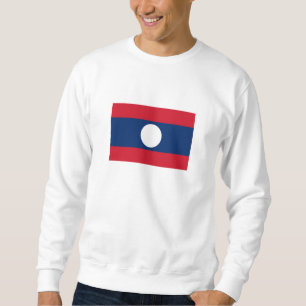 Laos Flag Sweatshirt