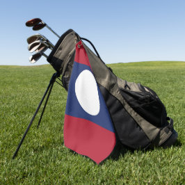 Laos-Flagge Golfhandtuch
