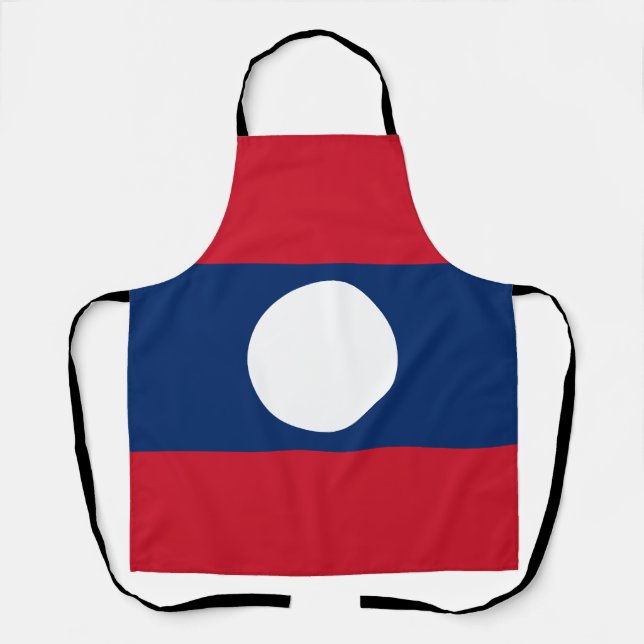 Laos-Flagge Schürze (Vorderseite)