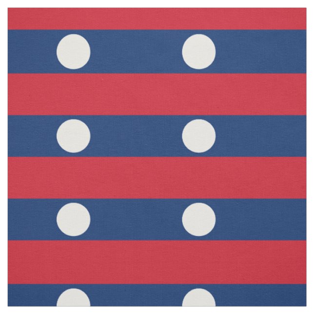 Laos-Flagge Stoff (Muster)