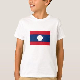 Laos-Flagge T-Shirt