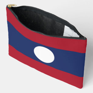 Laos-Flagge Zubehörtasche