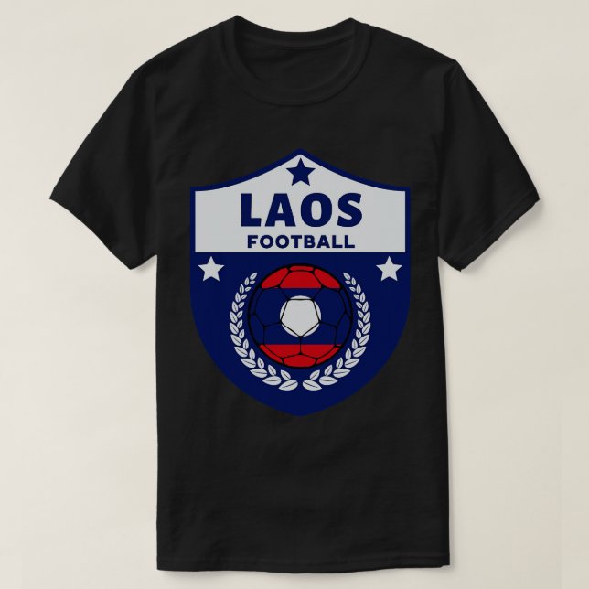 Laos Football T-Shirt (Design vorne)
