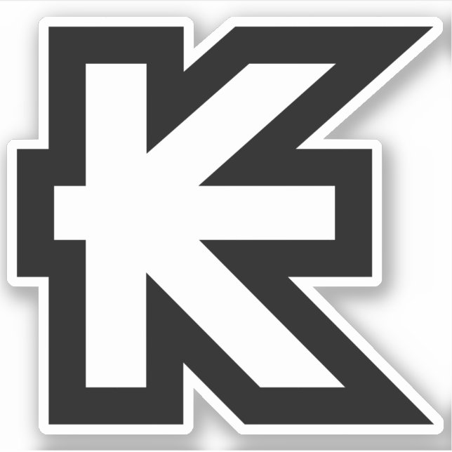 Laos Kip Lao / Laotian Money Sign Aufkleber (Vorderseite)