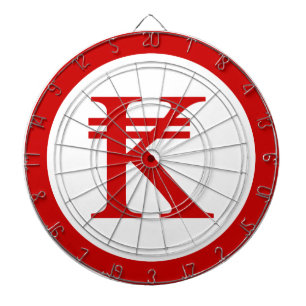 Laos Kip Lao / Laotian Money Sign Dartscheibe