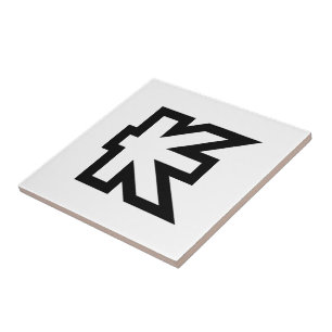 Laos Kip Lao / Laotian Money Sign Fliese