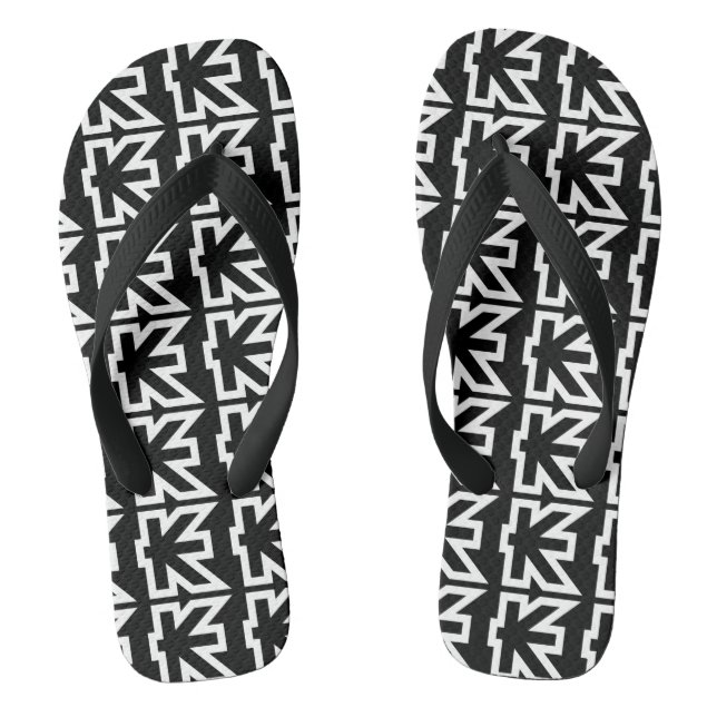 Laos Kip Lao / Laotian Money Sign Flip Flops (Fußbett)
