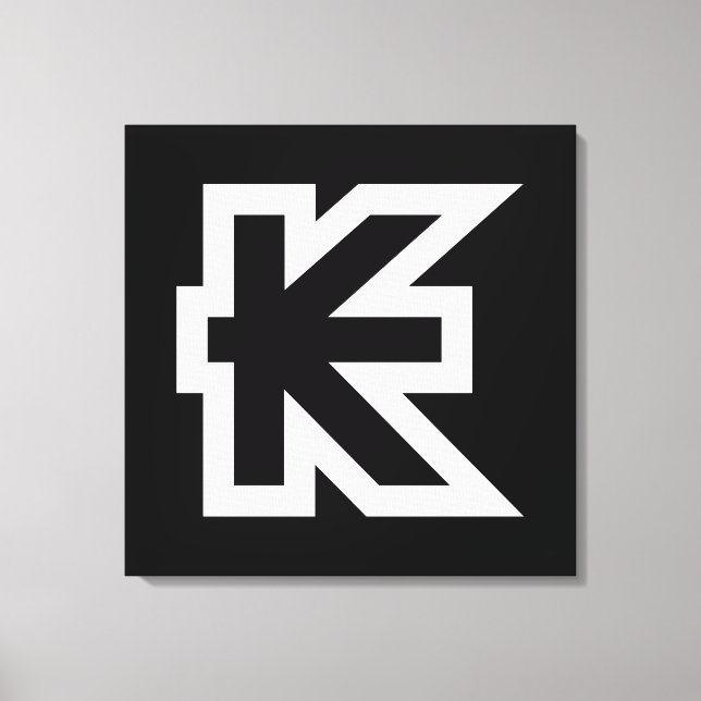 Laos Kip Lao / Laotian Money Sign Leinwanddruck (Vorderseite)