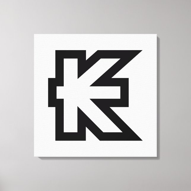 Laos Kip Lao / Laotian Money Sign Leinwanddruck (Vorderseite)