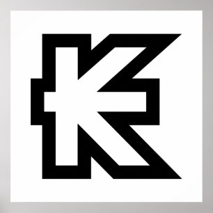 Laos Kip Lao / Laotian Money Sign Poster