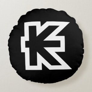 Laos Kip Lao / Laotian Money Sign Rundes Kissen