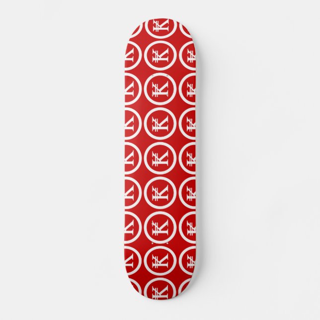 Laos Kip Lao / Laotian Money Sign Skateboard (Vorderseite)