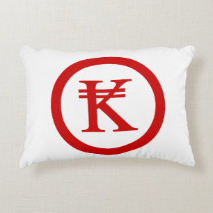 Laos Kip Lao / Laotian Money Sign Zierkissen