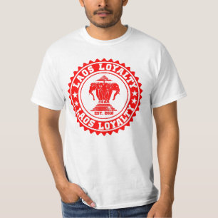Laos-Loyalität Emblem2016 T-Shirt