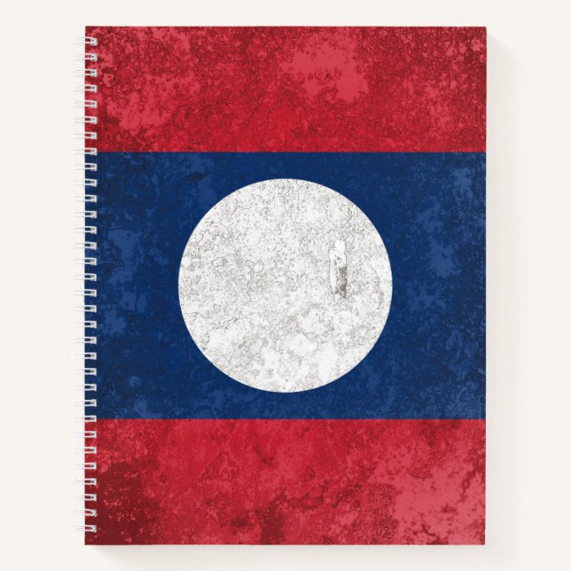 Laos Notizbuch (Vorderseite)