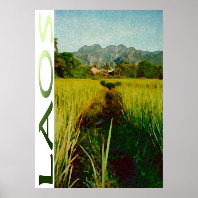Laos Poster (Vorne)