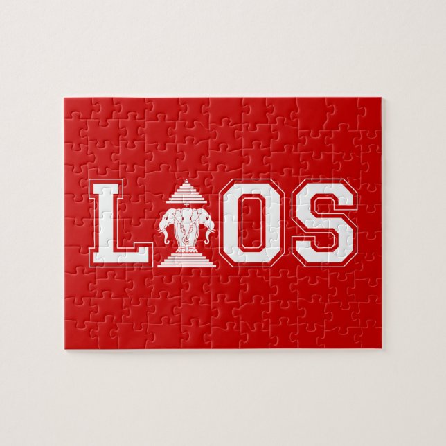 LAOS-UNIVERSITÄT PUZZLE (Horizontal)