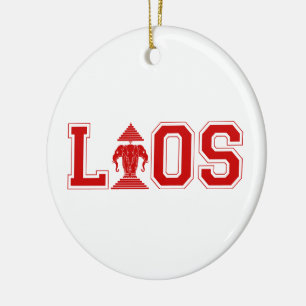 LAOS UNIVERSITY KERAMIK ORNAMENT