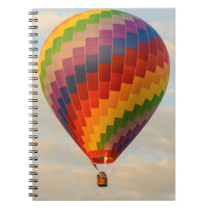 Laos, Vang Vieng. Heißluftballon Notizblock