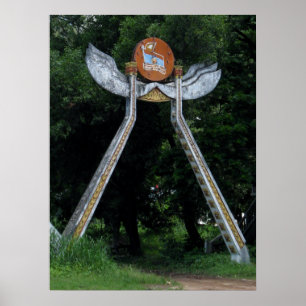 Laotian Gate Poster
