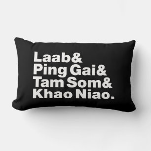 Laotian Street Food Lendenkissen