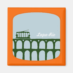 Lapa Archs Rio De Janeiro Brasilien Magnet