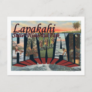 Lapakahi Staat Historischer Park, Hawaii Postkarte
