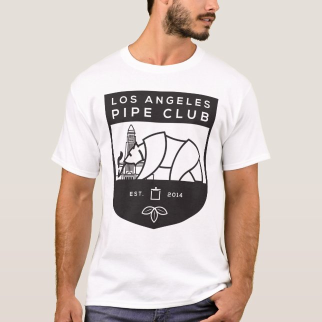 LAPC-B&W-Logo T-Shirt (Vorderseite)