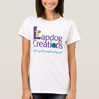 Lapdog-Kreationens-Damen-T-Shirt T-Shirt