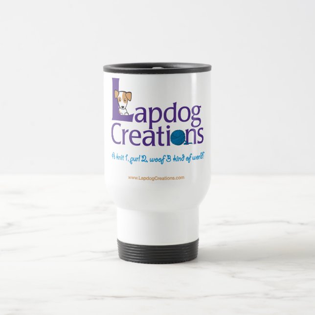 Lapdog-Kreationensreise-Tasse Reisebecher (Mittel)