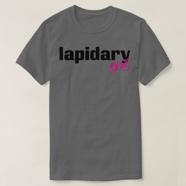 Lapidary Girl T-Shirt (Design vorne)