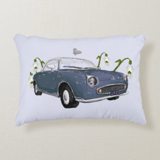 Lapis Grey Figaro accent pillow Dekokissen