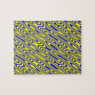 Lapis Lasuli Swirlies Schwieriges Puzzle