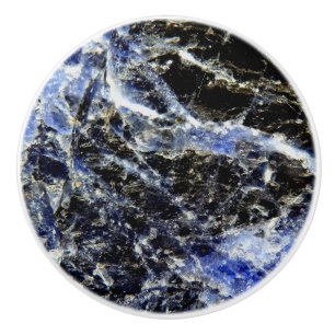 Lapis Lazuli Keramik Knob Keramikknauf
