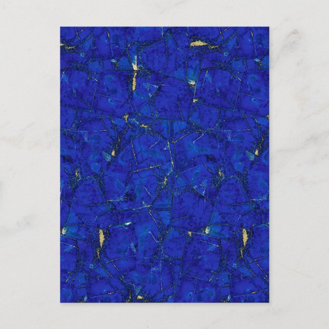 Lapis Lazuli Postkarte (Vorderseite)
