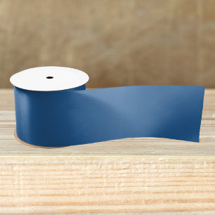 Lapis Lazuli Solid Color Satinband