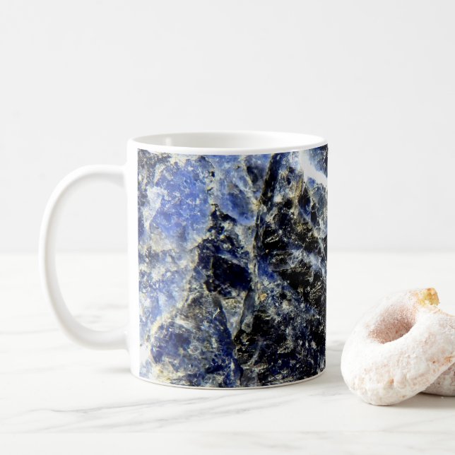 Lapis Lazuli-Tasse Kaffeetasse (Mit Donut)