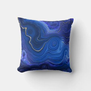Lapis Lazuli Throw Kissen