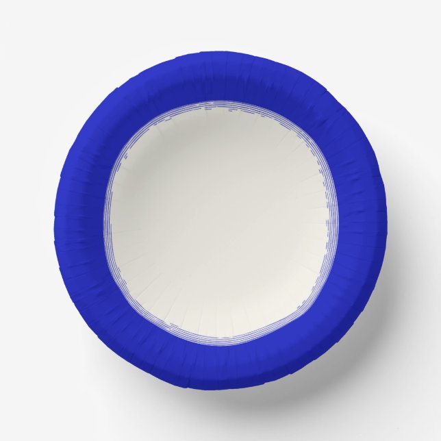 Lapislazuli Pappteller (Vorderseite)