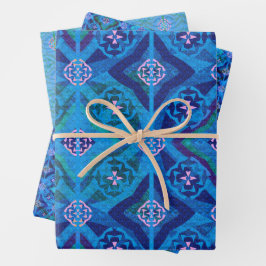 Lapiz Tapestry-Wrap-Papier-Trio Geschenkpapier Set