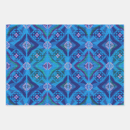 Lapiz Tapestry Wrapping Paper Trio Geschenkpapier Set