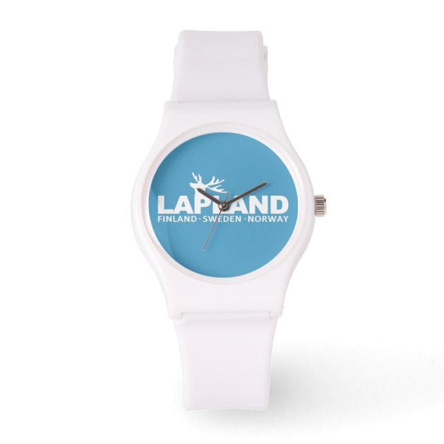 LAPLAND-Farbuhren Armbanduhr (Vorderseite)