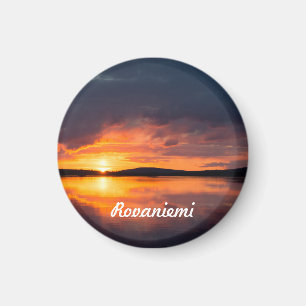 Lapland Sunset Magnet