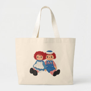 Lappen-Puppen-Tasche Jumbo Stoffbeutel