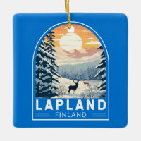 Lappland Finnland - Kunst Vintag