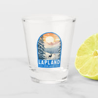 Lappland Finnland Reise Kunst Vintage