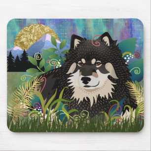 LAPPY BLISS - FINNISH LAPPHUND - Mousepad