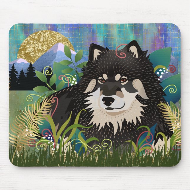 LAPPY BLISS - FINNISH LAPPHUND - Mousepad (Vorne)